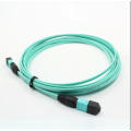 Om3 Ribbon / Round Fibre Optic Cable con conector MPO / MTP